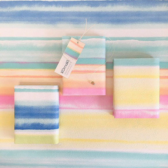 - SU I SA I - 水彩ブックカバー /文庫本/新書判/四六判/B6判/A5判/手帳 1枚目の画像