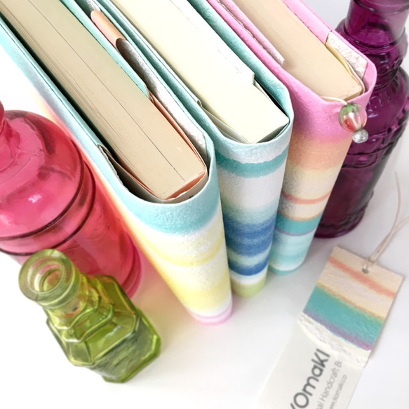 - SU I SA I - 水彩ブックカバー /文庫本/新書判/四六判/B6判/A5判/手帳 8枚目の画像