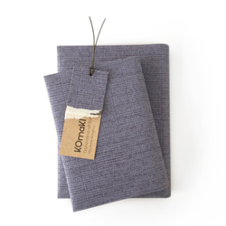 桔梗とざくろ　和菓子色のブックカバー Simpler　手帳/文庫本/新書判/四六判/B6判/A5判/オーダーサイズ 2枚目の画像