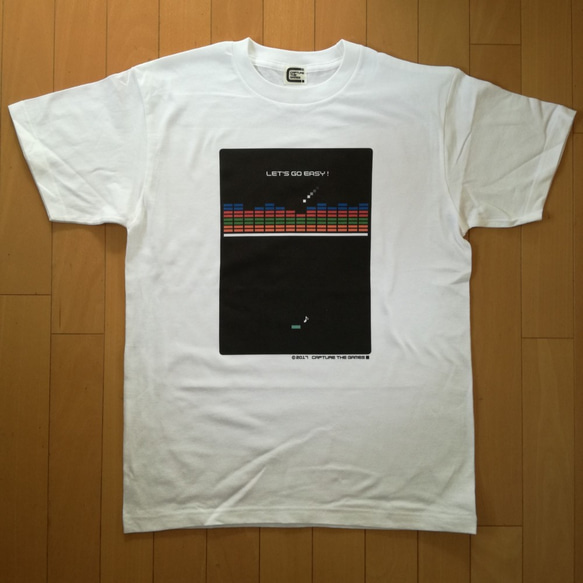 Tシャツ・　LET'S  GO EASY  　　　　CAPTURE THE GAMES 1枚目の画像