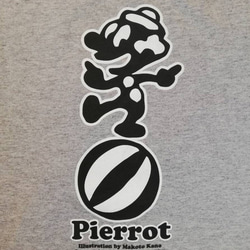元任天堂　加納誠氏デザインキャラクターのピエロXCAPTURE THE GAMES　コラボ商品　Tシャツ 3枚目の画像