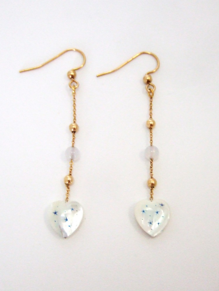 ShellGraveur pierce new long blue