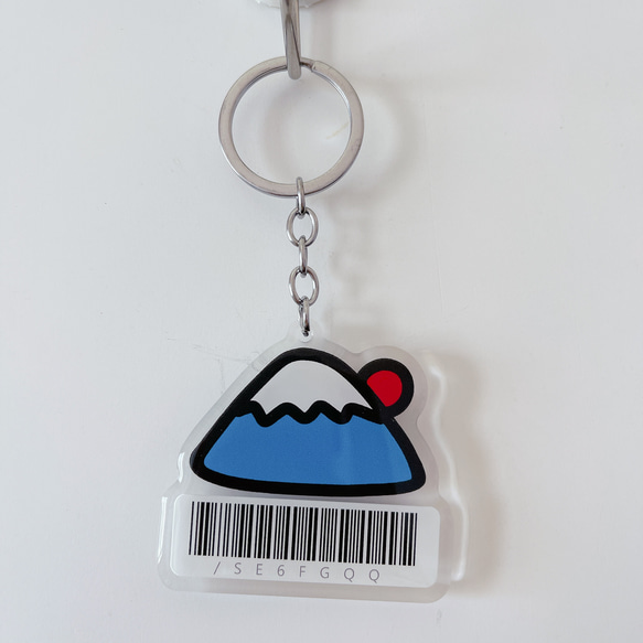 富士山 發票載具 鑰匙圈 第3張的照片