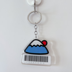 富士山 發票載具 鑰匙圈 第4張的照片