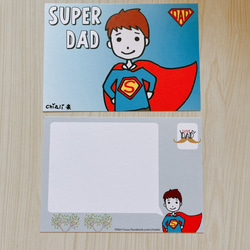 父の日カードスーパーマンお父さん 7枚目の画像