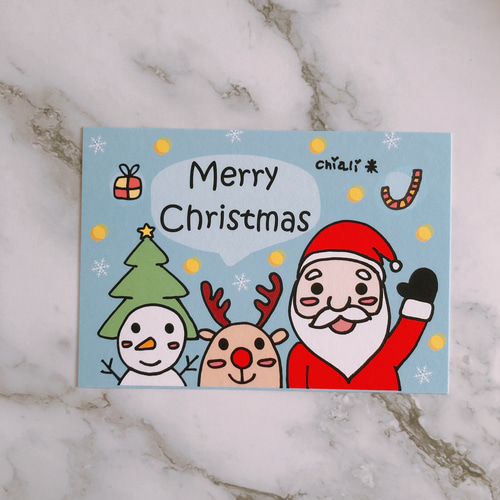 NAO サイン入りポラロイド&クリスマスカード　passcode クリスマスカード＊4枚セット | iichi 日々の暮らしを心地よく