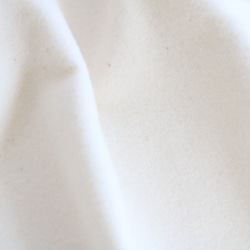 贅沢な温かさ▶オーガニックコットン１００％ネル▶両面使える布ナプキンライナー(無地きなり)／おりもの ２枚セット15㎝ 11枚目の画像