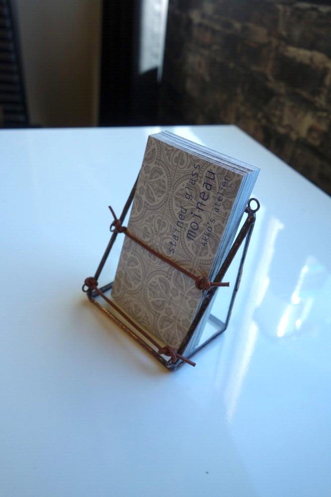 ヨーロッパ アンティーク ビンテージ カードディスプレイ 名刺挿し