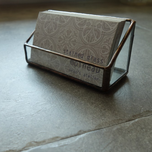 ステンドグラス【アンティーク・カードスタンド】ディスプレイ