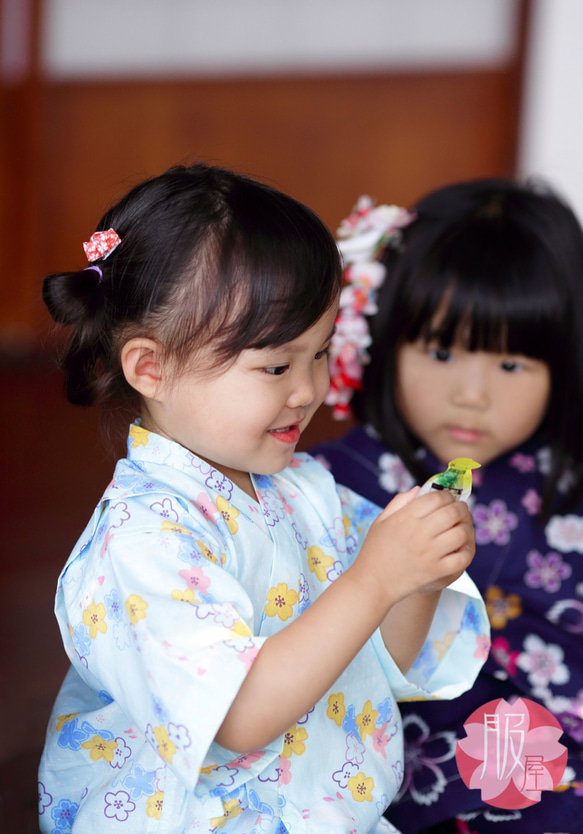 [服服屋]夏はとても平らです[カラフルな青空] 2枚目の画像