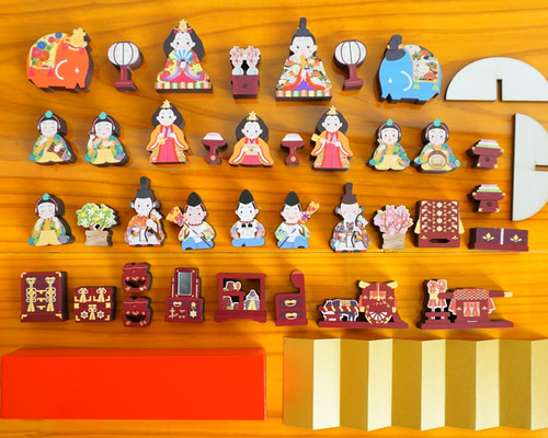 春色のおひなちゃん。飾り単体販売 おもちゃ・人形 nine-D 通販