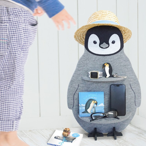 お出かけペンギンラック その他インテリア雑貨 nine-D 通販 6016712