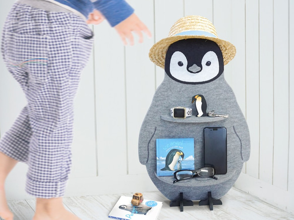 レア　ペンギン　ラック お出かけペンギンラック - ショップ nine-D 置物 - Pinkoi