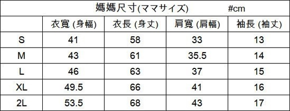 預購親子裝兩組8件 第4張的照片