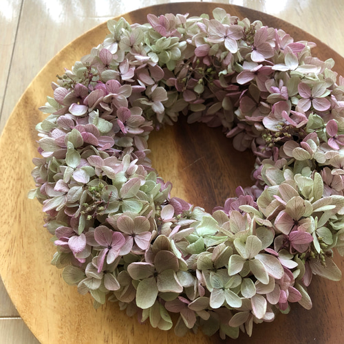 ミニリースオレンジフラワーハナチョウ | 春夏リース・雑貨 | 花