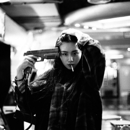 As Time goes by モノクロ 肖像写真 銀塩写真 フィルム 8X10 写真