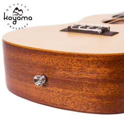 【Koyama】KYM-T11 SS 23吋烏克麗麗 雲杉單板 Solid Spruce Tenor Ukulele 第5張的照片