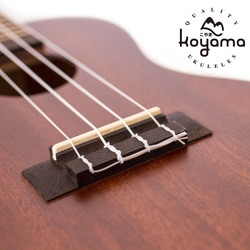 【Koyama】KYM-T11 SM 26吋烏克麗麗 桃花心木單板 Mahogany Tenor Ukulele 第3張的照片