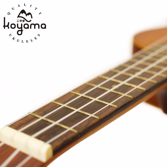 【Koyama】KUK-55 21吋烏克麗麗 桃花心木 Mahogany Soprano Ukulele 第4張的照片