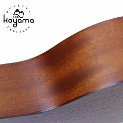 【Koyama】KF13-SM 21吋烏克麗麗桃花心木單板 Solid Mahogany Soprano Ukulele 第7張的照片