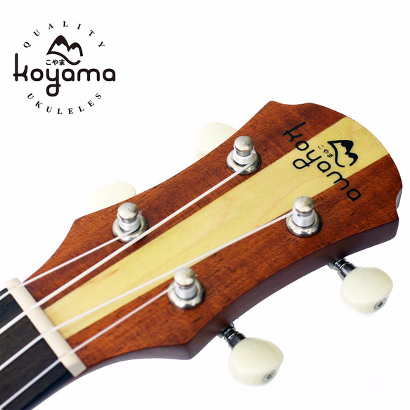【Koyama】KF13-SM 21吋烏克麗麗桃花心木單板 Solid Mahogany Soprano Ukulele 第8張的照片