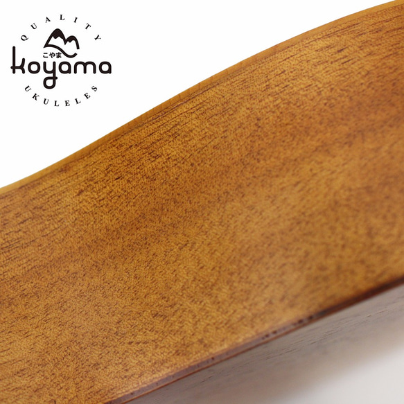 【Koyama】KF13-SS 21吋烏克麗麗 雲杉單板 Solid Spruce Soprano Ukulele 第6張的照片