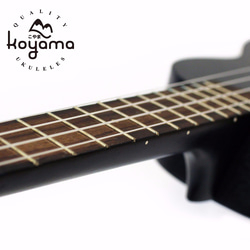 【Koyama】KYM-S55BL 21吋烏克麗麗 桃花心木 透明藍 Mahogany Soprano Ukulele 第4張的照片