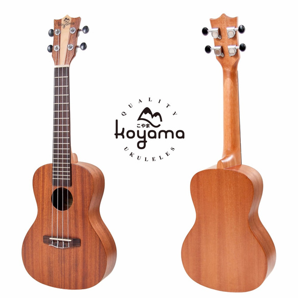 【Koyama】KYM-C100SM 23吋烏克麗麗 單板 Solid Mahogany Concert Ukulele 第2張的照片