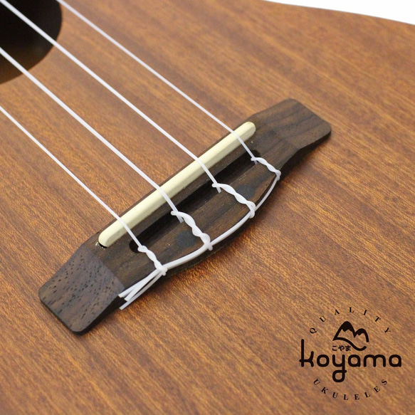 【Koyama】KYM-C100SM 23吋烏克麗麗 單板 Solid Mahogany Concert Ukulele 第3張的照片