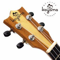 【Koyama】KYM-C100SM 23吋烏克麗麗 單板 Solid Mahogany Concert Ukulele 第6張的照片