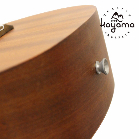 【Koyama】KYM-C100SM 23吋烏克麗麗 單板 Solid Mahogany Concert Ukulele 第8張的照片