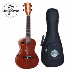 【Koyama】KYM-C150 23吋烏克麗麗 側肩音孔 桃花心木 Mahogany Concert Ukulele 第1張的照片