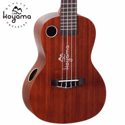 【Koyama】KYM-C150 23吋烏克麗麗 側肩音孔 桃花心木 Mahogany Concert Ukulele 第2張的照片