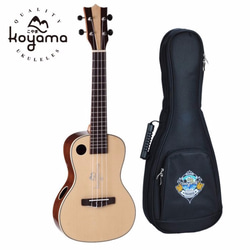 【Koyama】KYM-C200 23吋烏克麗麗 雲杉單板 Solid Spruce Concert Ukulele 第1張的照片