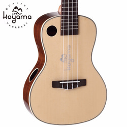 【Koyama】KYM-C200 23吋烏克麗麗 雲杉單板 Solid Spruce Concert Ukulele 第2張的照片