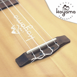 【Koyama】KYM-C200 23吋烏克麗麗 雲杉單板 Solid Spruce Concert Ukulele 第3張的照片