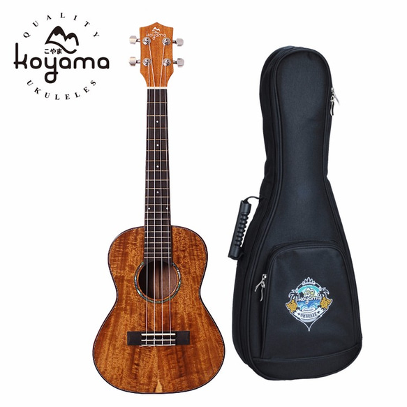 【Koyama】KYM-ASAT 26吋烏克麗麗 相思木全單 All Solid Acacia Tenor Uke 第1張的照片