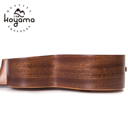 【Koyama】KYM-250SPR-C 23吋烏克麗麗雲杉單 Solid Spruce Concert Ukulele 第7張的照片