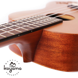 【Koyama】KF13C-CDR 23吋烏克麗麗 紅松單板 Solid Cedar Concert Ukulele 第6張的照片