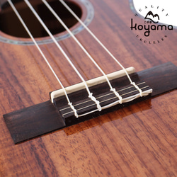 【Koyama】KYM-300SAC-T 26吋烏克麗麗 相思木全單 All Solid Acacia Tenor 第4張的照片