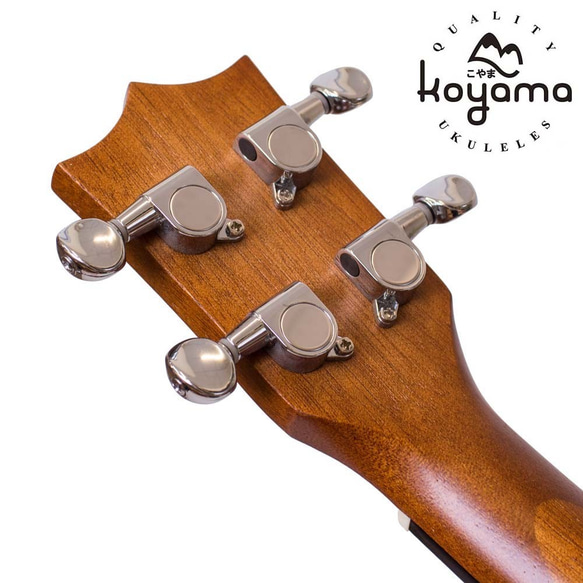 【Koyama】KYM-C11 SS 23吋烏克麗麗 雲杉單板 Solid Spruce Concert Ukulele 第4張的照片