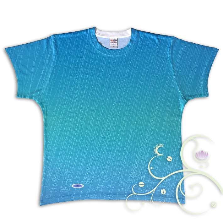 フルプリントオリジナルデザインＴシャツ【雨】
