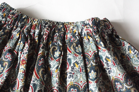 リバティギャザースカート*90cm 2枚目の画像