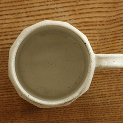粉引面取 マグカップ 3枚目の画像