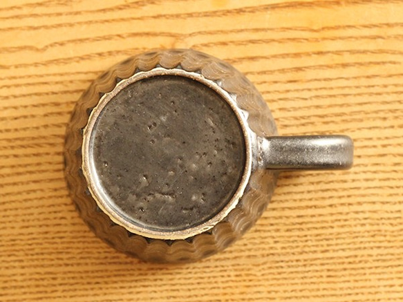 黒マット マグカップ －鎬 shinogi－ 3枚目の画像