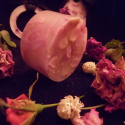 香りのバラの心の巣レンガキャンドル/キャンドルを通して[ミス・ジョー・クラフト花の香りのキャンドル] 6枚目の画像