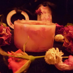 香りのバラの心の巣レンガキャンドル/キャンドルを通して[ミス・ジョー・クラフト花の香りのキャンドル] 7枚目の画像