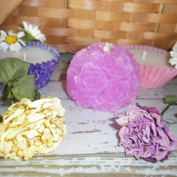 【Wedding Gift婚禮的祝福】Rose透光玫瑰花繡花球5x5cm/單顆$30 第5張的照片