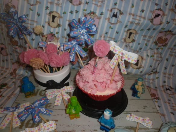 【Miss Jo 工藝香氛蠟燭】Baby pink 玫瑰花寶寶生日派對馬卡龍色Happy Birthday 第5張的照片