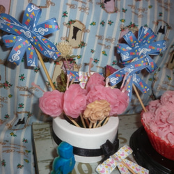 【Miss Jo 工藝香氛蠟燭】Baby pink 玫瑰花寶寶生日派對馬卡龍色Happy Birthday 第6張的照片